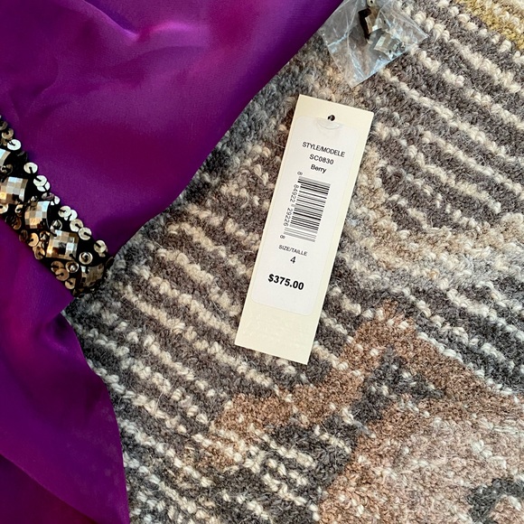 New Badgley Mischka strapless cocktail dress - Picture 3 of 3